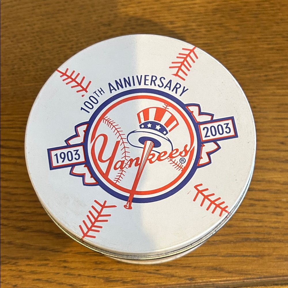 100th Anniversary Commemorative Tin - White and Red, watch not included